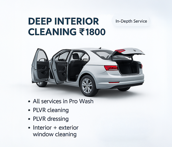 Deep Interior Cleaning